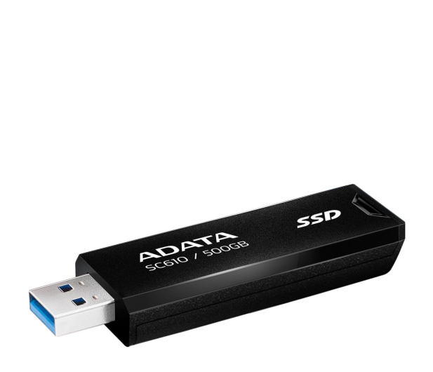 ADATA SC610 500GB USB 3.2 Gen 2 Czarny - 1244675 - zdjęcie 5